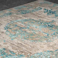 Teppich von Thibault van Renne, Kaschmirwolle mit Bambusseide